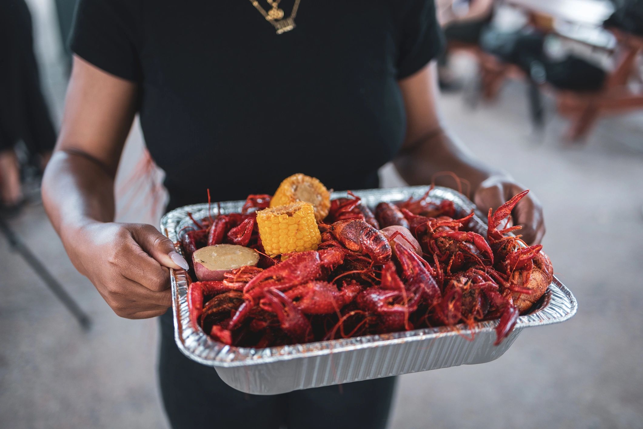 Crawfish by the pound